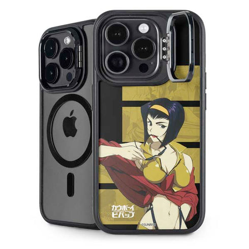 Cowboy Bebop Faye iPhone 15 Pro Kickstand Case
